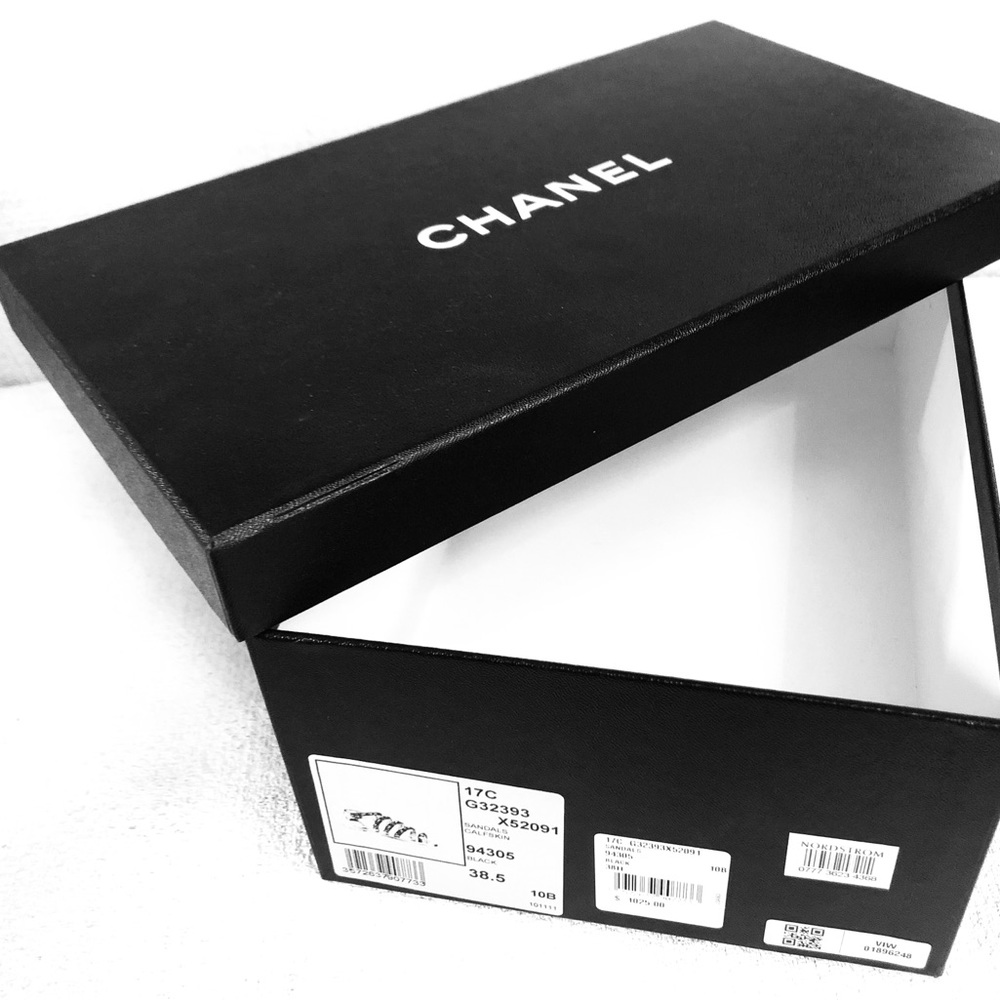 Authentic Chanel Shoe Box
